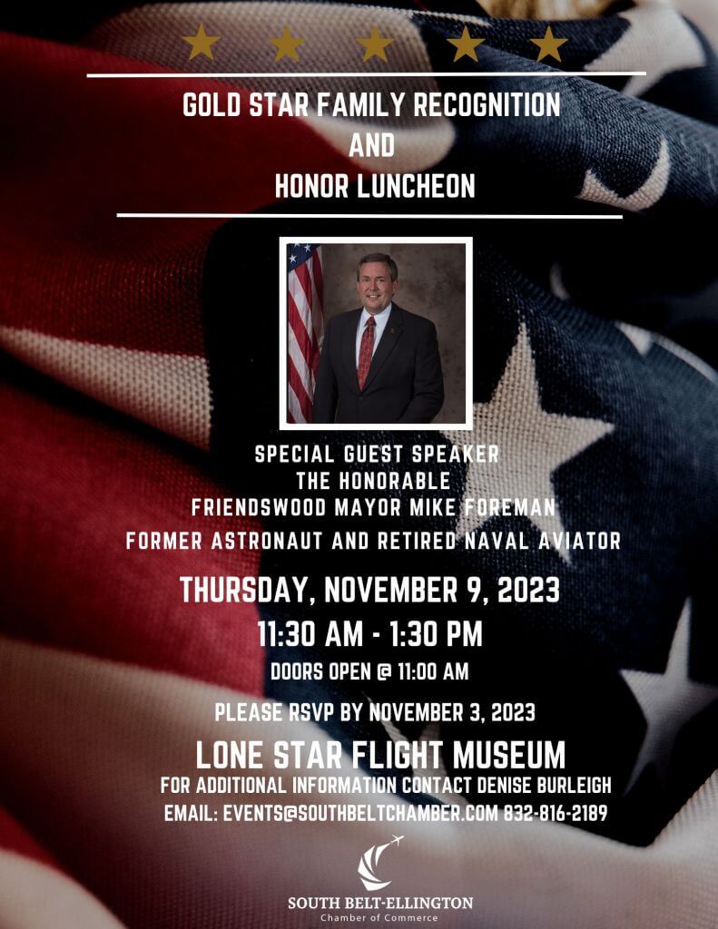 Gold Star Family Recognition and Honor Luncheon South BeltEllington